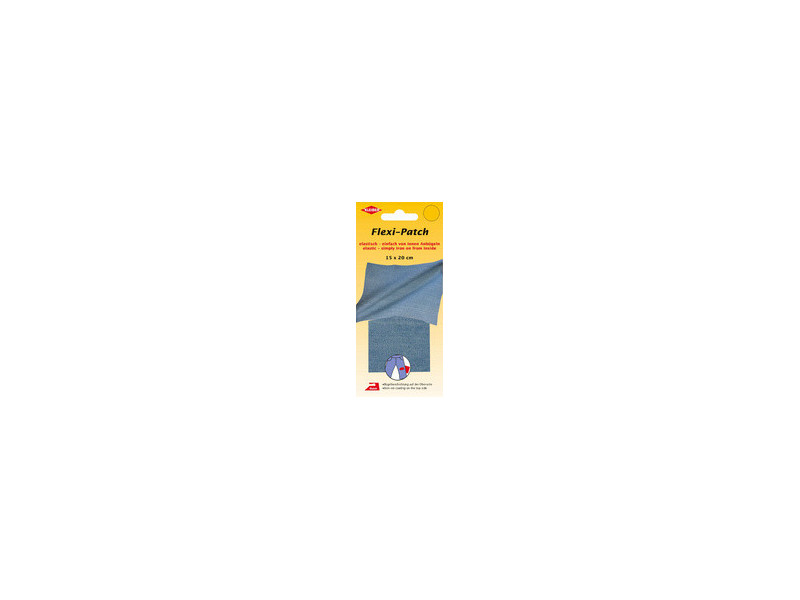 KLEIBER Patch thermocollant, repassage intérieur, jean clair