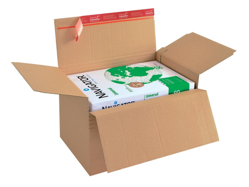 ColomPac Carton fond automatique, fermeture autocollante, A3