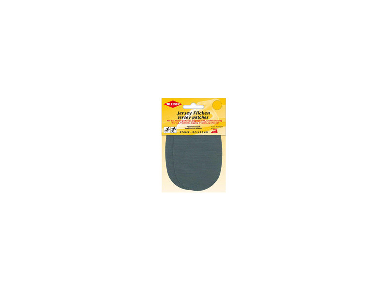 KLEIBER Patch thermocollant jersey, gris