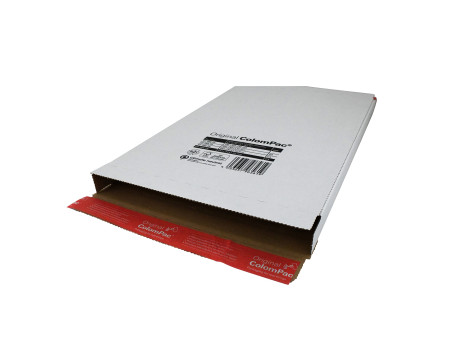 ColomPac Carton d'expédition paquet, pour marchandise, blanc