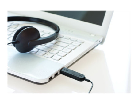 LOGI H340 USB Headset black