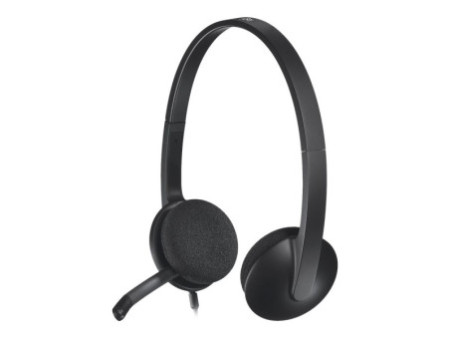 LOGI H340 USB Headset black