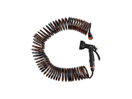 Bradas Kit tuyau d'arrosage en spirale SPRING FLEX, 15 m