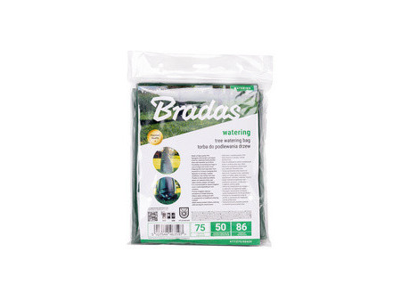 Bradas Sac d'arrosage pour arbres, PVC, 75 litres, vert