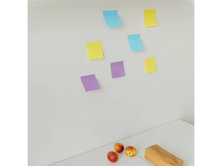 Kores Note adhésive 75 x 75 mm, uni, jaune
