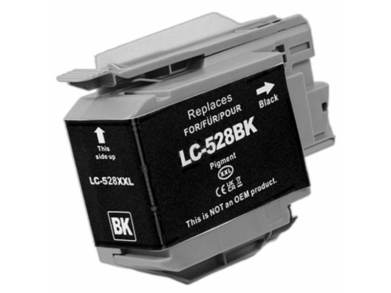 Cartouche compatible BROTHER LC528BK - Noir - 6.000 pages