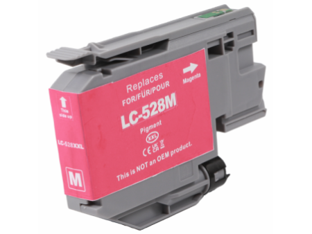 Cartouche compatible BROTHER LC528M - Magenta - 5.000 pages
