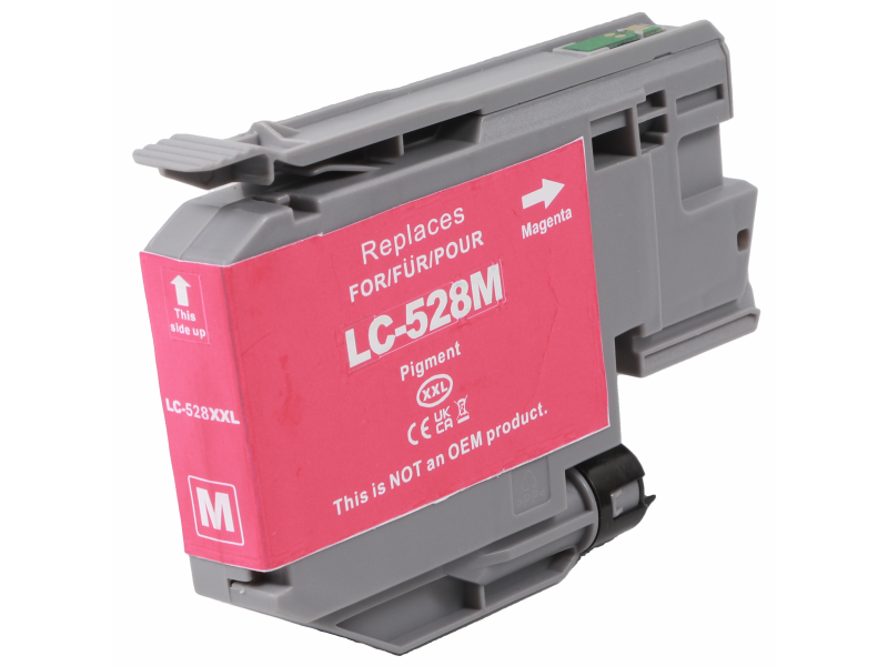 Cartouche compatible BROTHER LC528M - Magenta - 5.000 pages