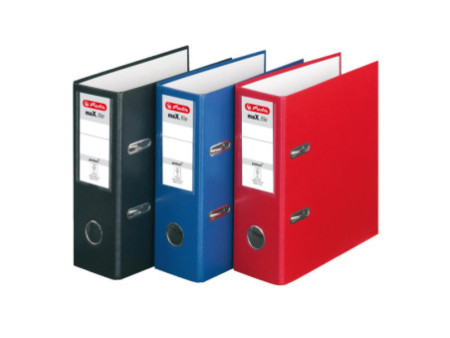 herlitz Classeur PP maX.file protect, A5 portrait, noir
