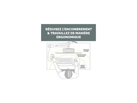 Fellowes Cube multiprise Power Cube, type E, noir