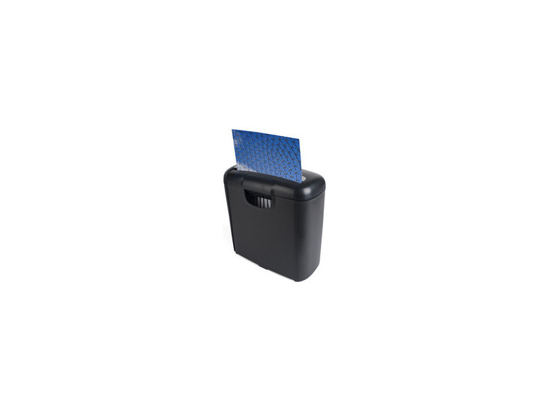 pavo Destructeur de documents Stripcut 6, bandes 6 mm, noir