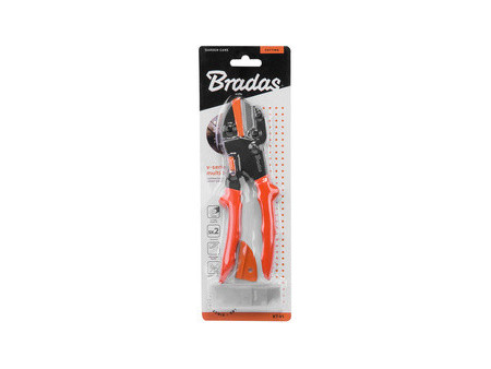 Bradas Ciseaux de jardin multifonction V-SERIES, orange