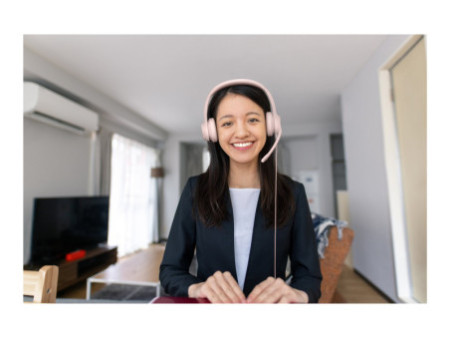 LOGI H390 USB Computer Headset - ROSE