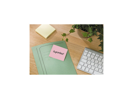 Post-it Bloc-notes Recycling z-notes, 76 x 76 mm, coloré