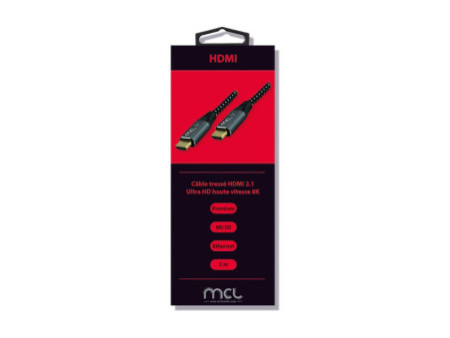 MCL 2.1 HDMI male / male mesh cable 8K