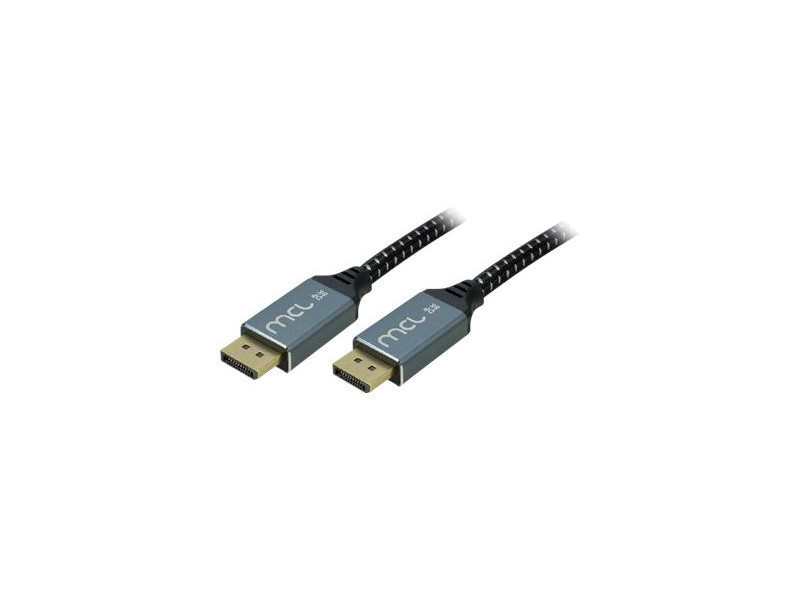 MCL DisplayPort mesh cable 8K/1.4 male