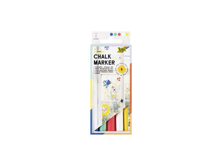 folia Marqueur craie BASIC, set de 5