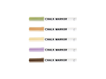folia Marqueur craie BASIC, set de 5