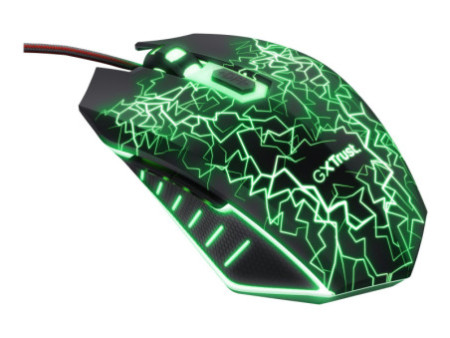 TRUST Souris gaming filaire IZZA rétroéc