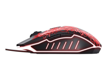 TRUST Souris gaming filaire IZZA rétroéc