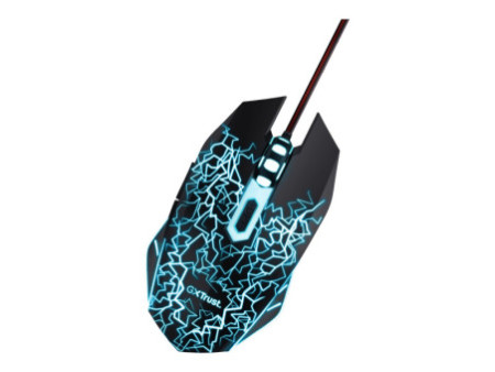 TRUST Souris gaming filaire IZZA rétroéc