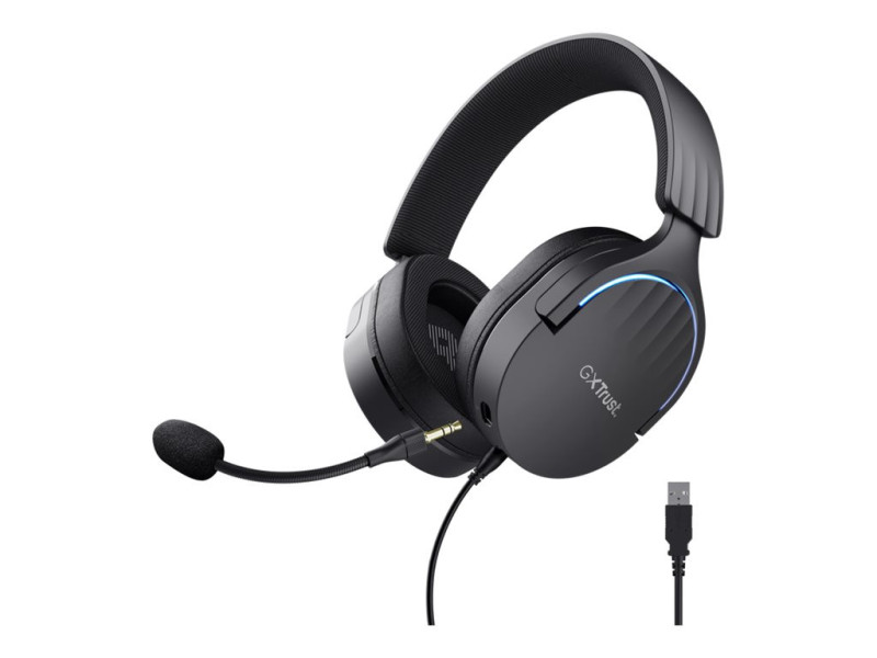 TRUST Casque micro FAYZO 7.1 USB pour PC