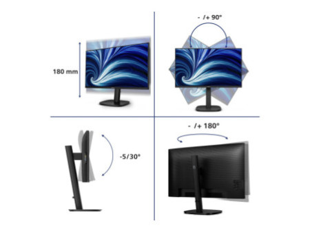 PHILIPS 24p 1920x1200 100Hz IPS Flat