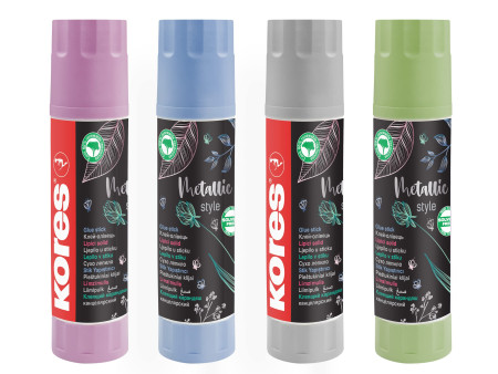 Kores Bâton de colle 'Metallic Style', 20 g, sans solvant