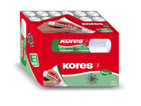 Kores Bâton de colle 'ECO', 20 g, sans solvant