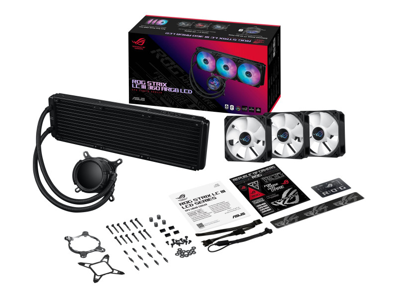 ASUS ROG Strix LC III ARGB LCD Cooler