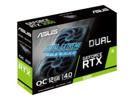 ASUS DUAL RTX3060 OC 12Go GDDR6 V2