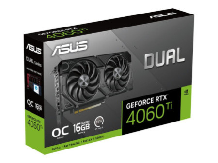 ASUS Dual GeForce RTX 4060 Ti EVO OC 16G