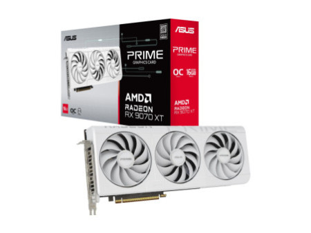 ASUS Prime Radeon RX 9070 XT White OC
