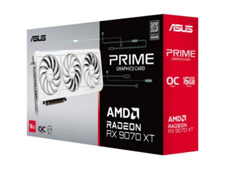 ASUS Prime Radeon RX 9070 XT White OC