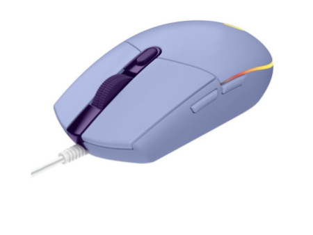 LOGI G203 Lightsync Gaming Mouse LILAC