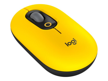 LOGI POP Mouse with emoji Blast Yellow