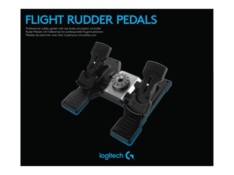 LOGI G Saitek PRO Flight Rudd Ped
