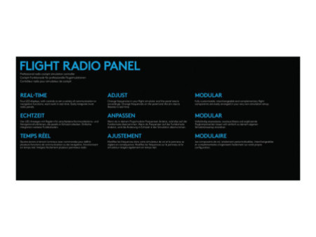 LOGI G Saitek Pro Flight Radio Pan