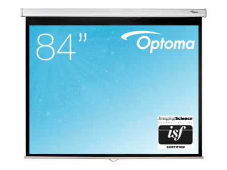 OPTOMA screen manual 84inch 4:3