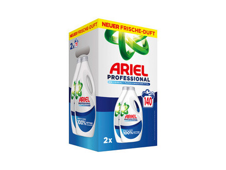 ARIEL PROFESSIONAL Lessive liquide Universal+, 140 lavages