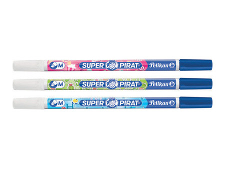 Pelikan Effaceur d'encre Super Pirat 850M, multi, biseauté