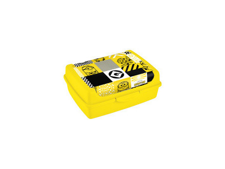 keeeper Boîte à goûter 'carla midi minions mosaic', jaune