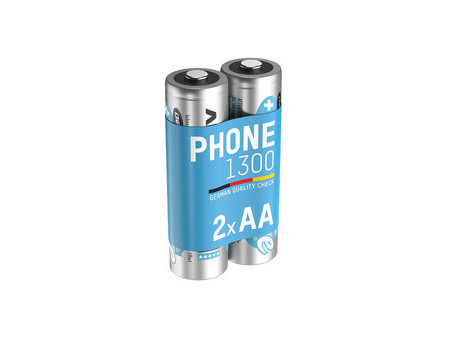 ANSMANN Pile Dect NiMH, Mignon AA, 1.800 mAh, blister de 2