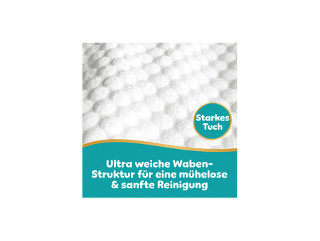 Pampers Lingette humide aqua soft touch, pack de 3