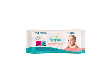 Pampers Lingette humide sensitive, pack de voyage