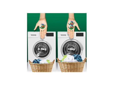 ARIEL Lessive capsules All-in-1 Color+, 60 lavages