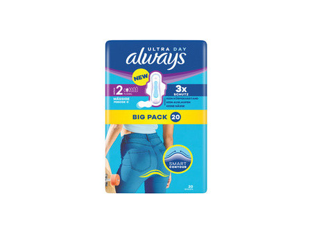 always Serviette hygiénique Ultra Day, Long, BigPack