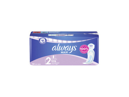 always Serviette hygiénique MAXI ProFresh Long, taille 2