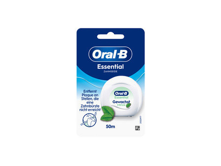 Oral-B Fil dentaire Essential Floss, 50 m, goût menthe