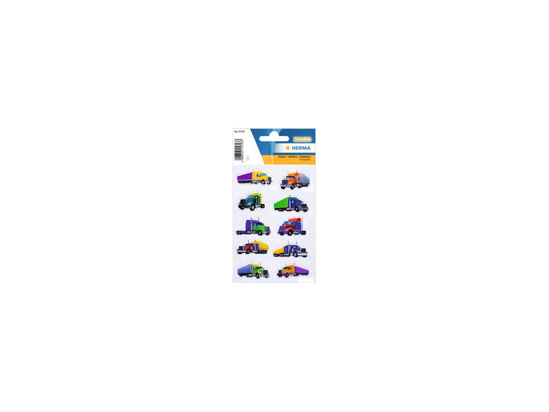 HERMA Stickers MAGIC Dragons, transpuffy